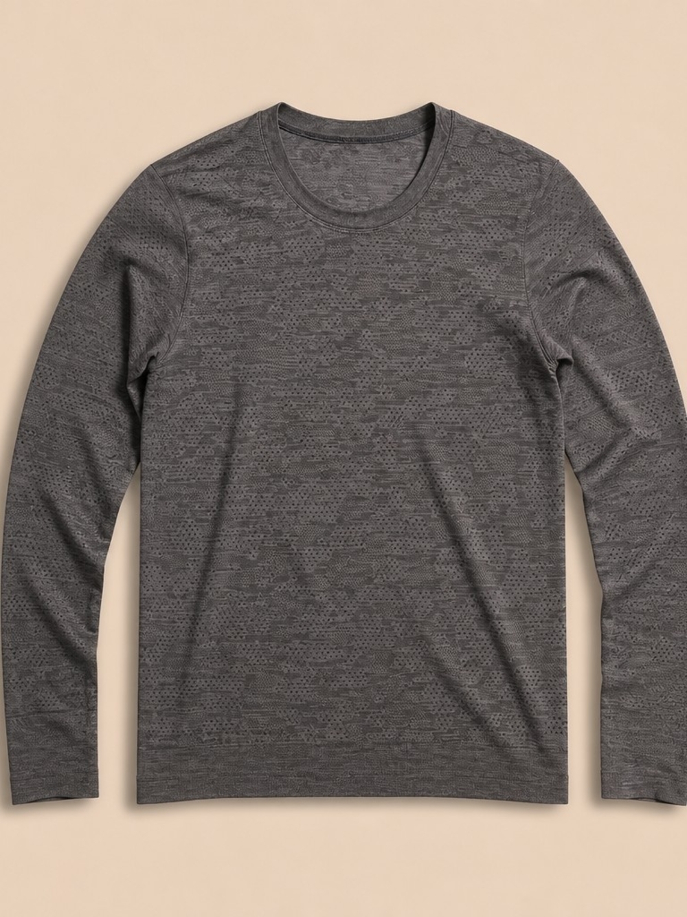 Lululemon Swiftly Tech Long-Sleeve Shirt in Charcoal Gray Heather